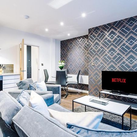The Popworks 2 Bedroom Apartment - Mcr Dens 맨체스터 외부 사진