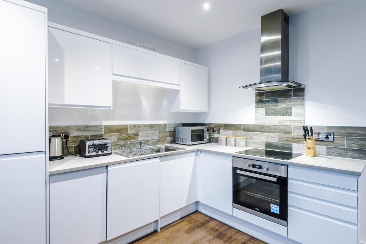 The Popworks 2 Bedroom Apartment - Mcr Dens 맨체스터 외부 사진