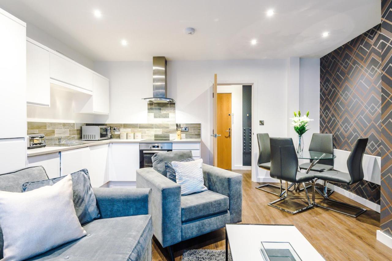 The Popworks 2 Bedroom Apartment - Mcr Dens 맨체스터 외부 사진