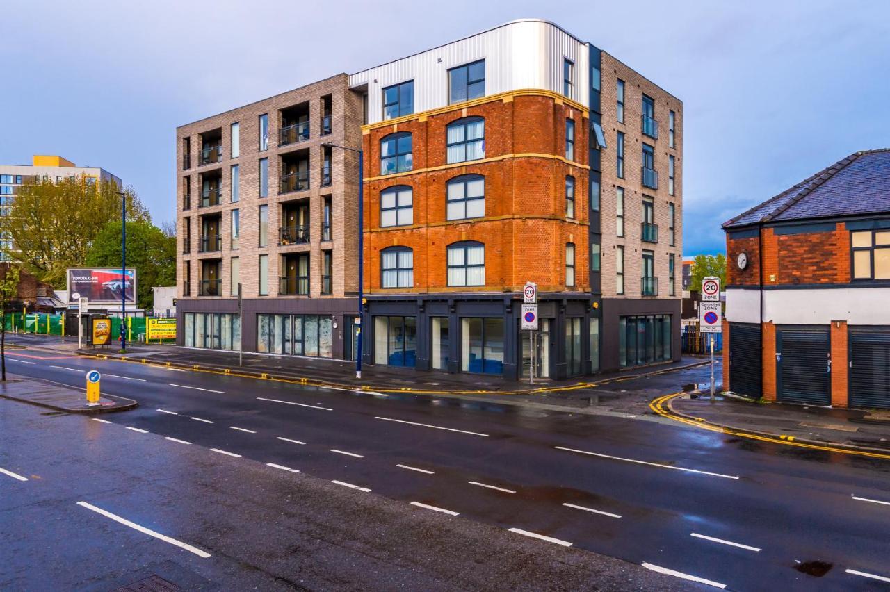 The Popworks 2 Bedroom Apartment - Mcr Dens 맨체스터 외부 사진