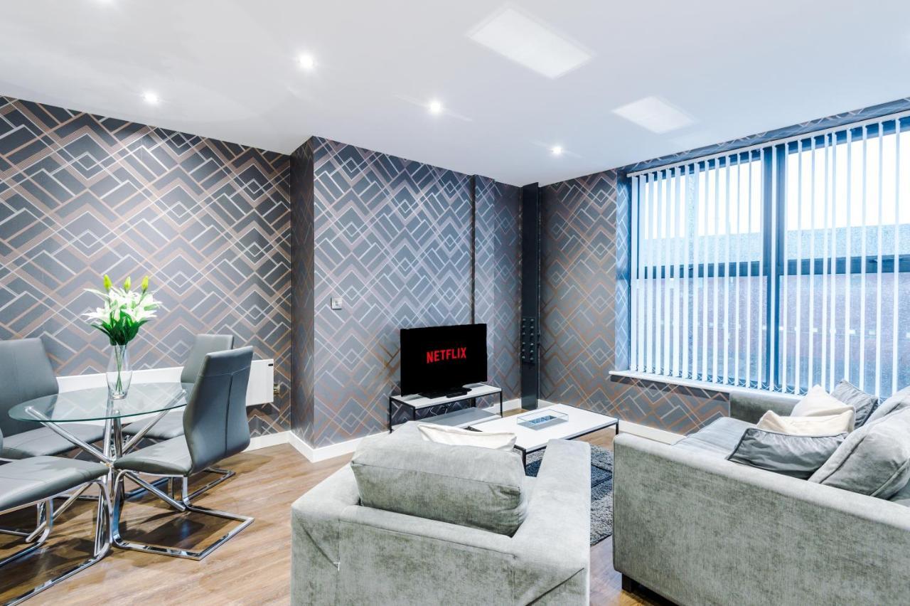 The Popworks 2 Bedroom Apartment - Mcr Dens 맨체스터 외부 사진